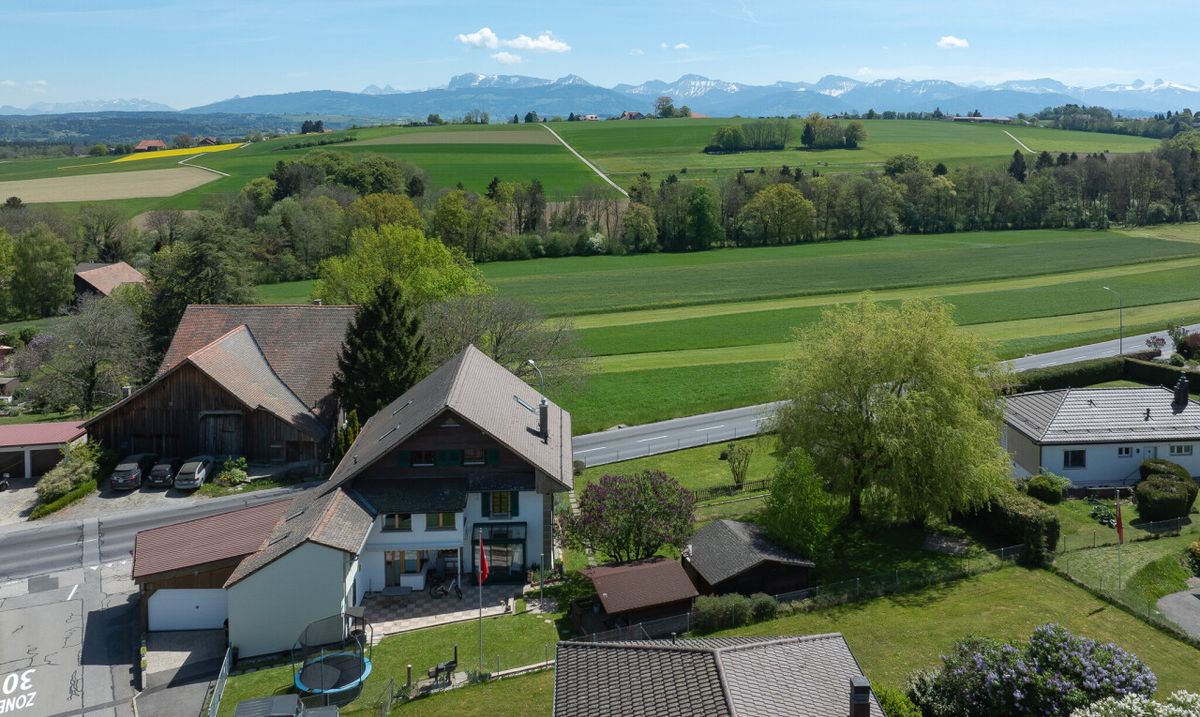 Appartement duplex avec jardin in à Mézières VD - 2