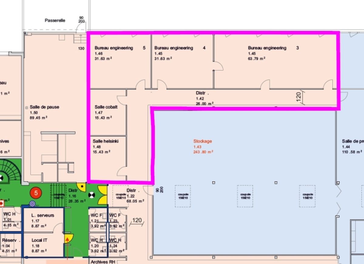 Bureau de 218m2 - Proximité autoroute/gare - Yverdon-les-Bains - 5