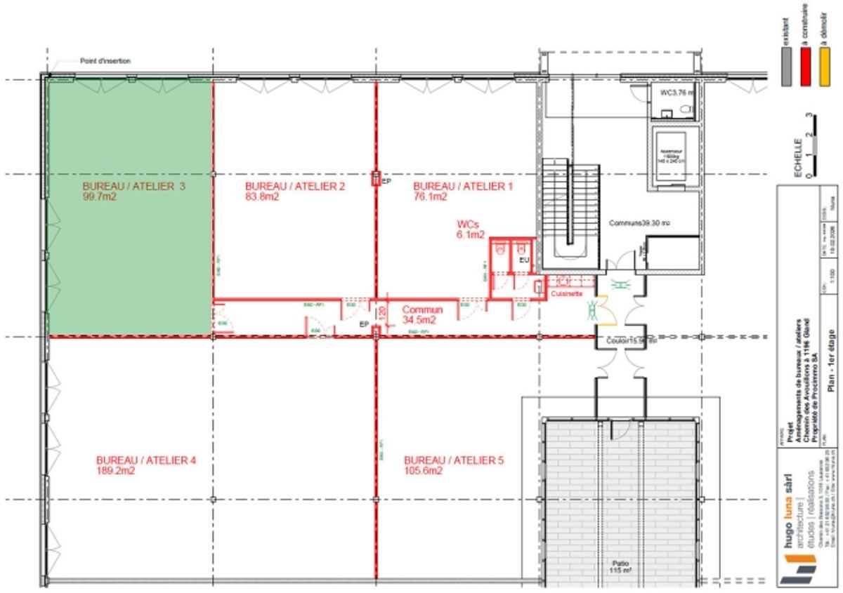 SPARK – 99.7 m2 - Espace Atelier Plug & Play à Gland - 9