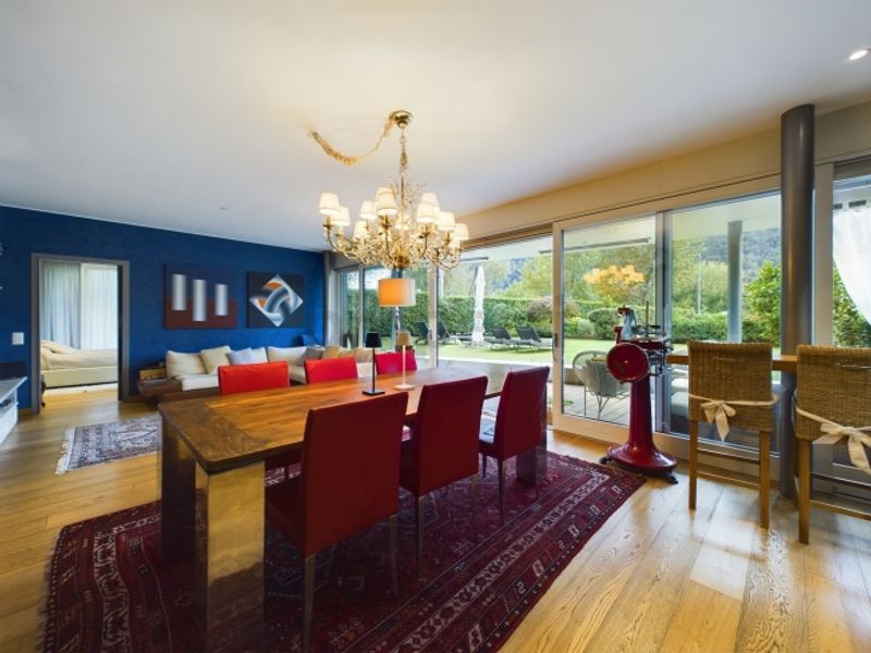 Appartamento 4.5  in bellissima posizione sul lago, PT con grande giardino / 4.5 Zimmer Wohnung in schöner Seelage, EG mit grossem Garten - 7
