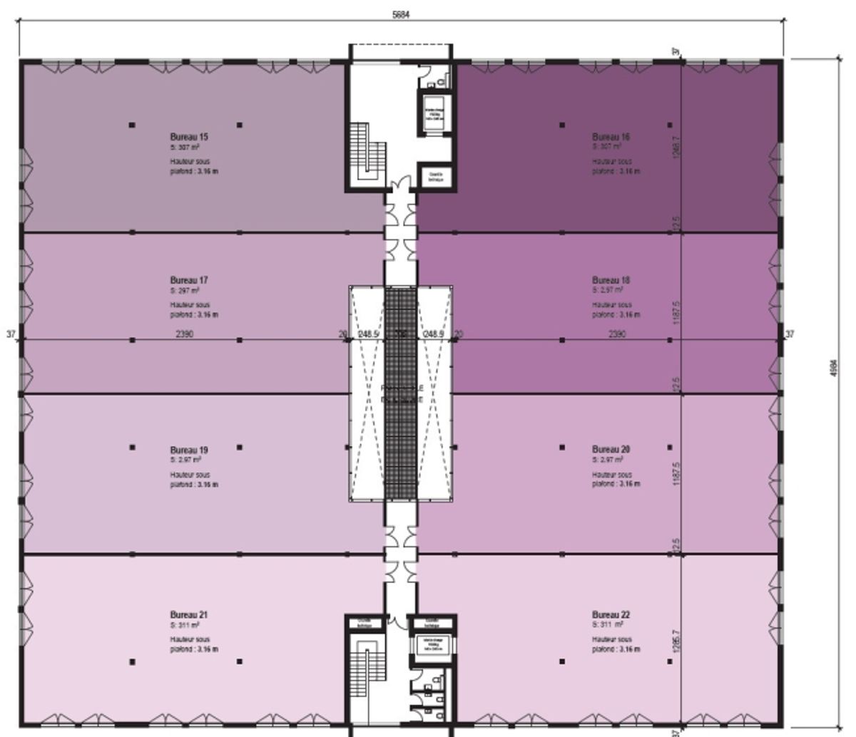 Nouveau à Gland - Belle surface administrative - bureau / 600m2 - 10