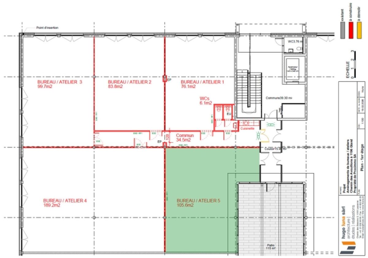 SPARK – 105.6 m2 - Espace Atelier Plug & Play à Gland - 8