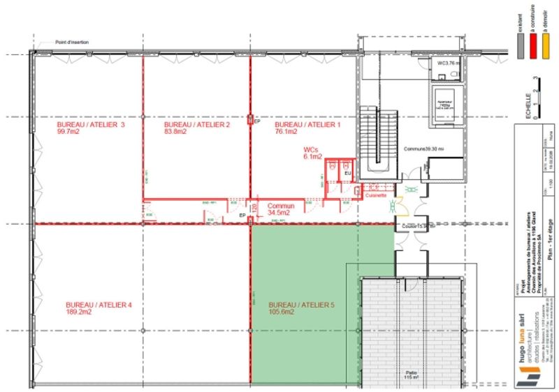 SPARK – 105.6 m2 - Espace Atelier Plug & Play à Gland - 9