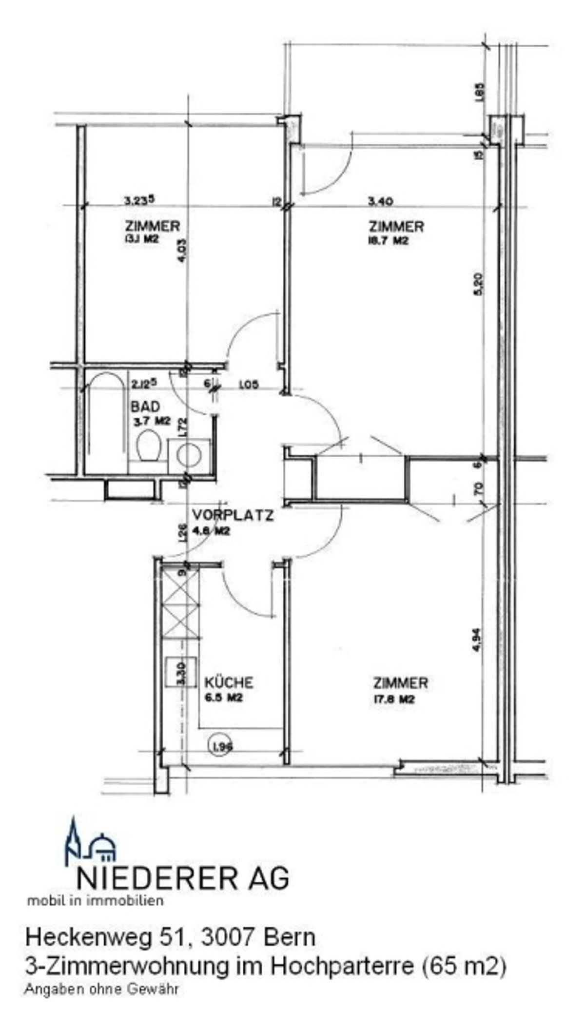 3-Zimmerwohnung in Stadtnähe - 5