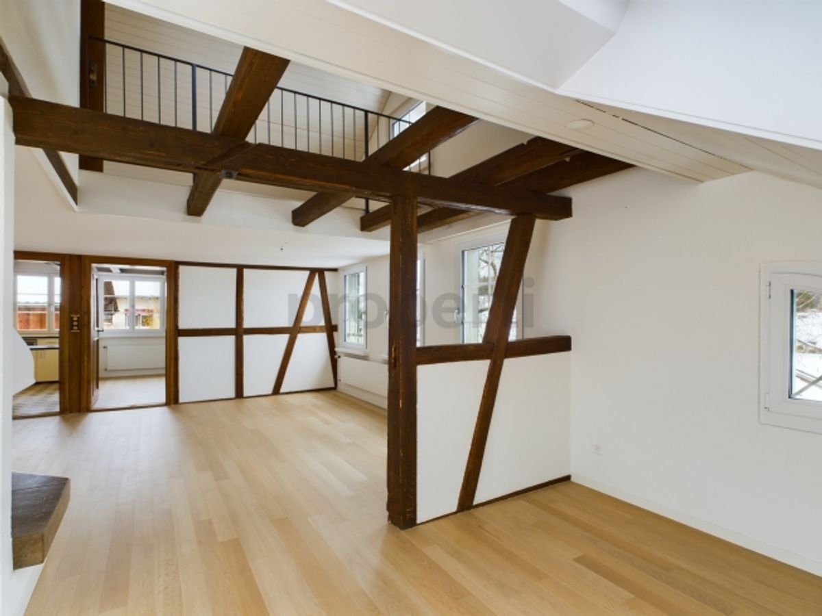 Modernes 5.5-Zimmer-Maisonette-Zuhause auf drei Etagen mit Balkon in Gais - 3