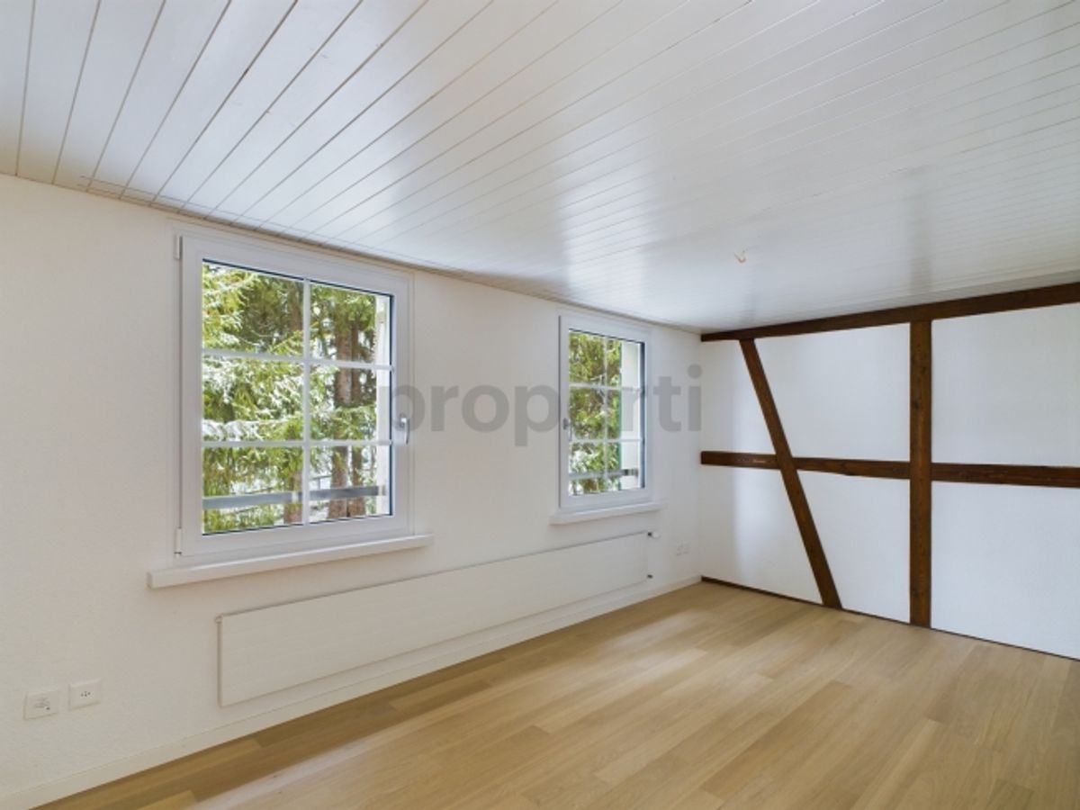 Modernes 5.5-Zimmer-Maisonette-Zuhause auf drei Etagen mit Balkon in Gais - 5