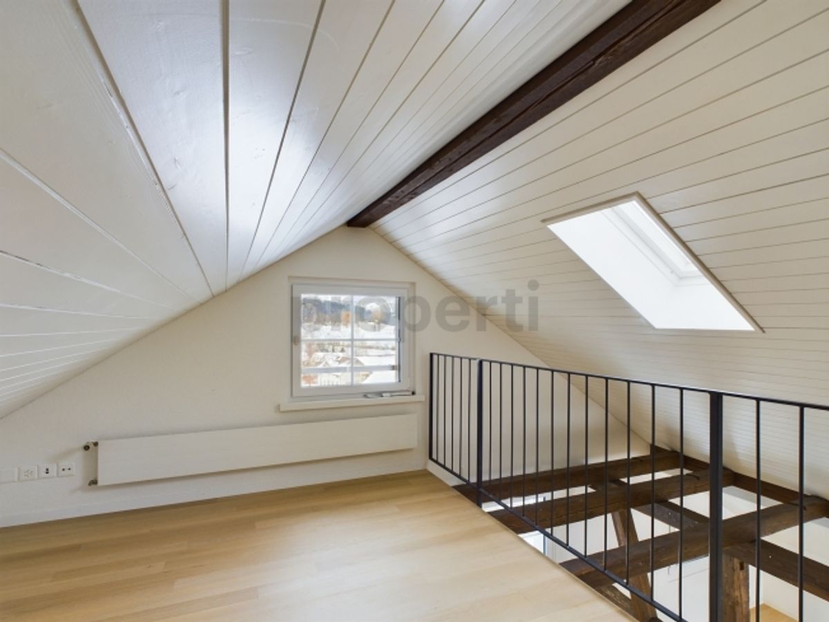 Modernes 5.5-Zimmer-Maisonette-Zuhause auf drei Etagen mit Balkon in Gais - 7