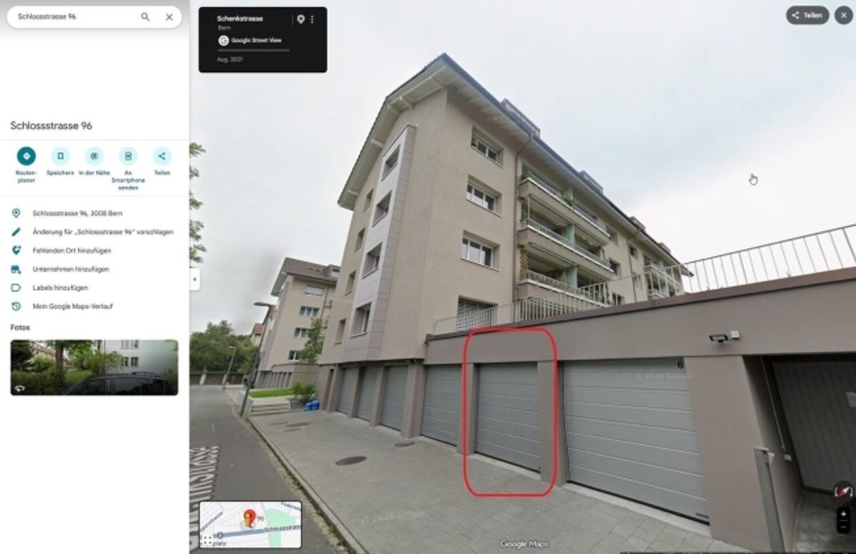 Einzelgaragenbox für CHF 160.00 - 1