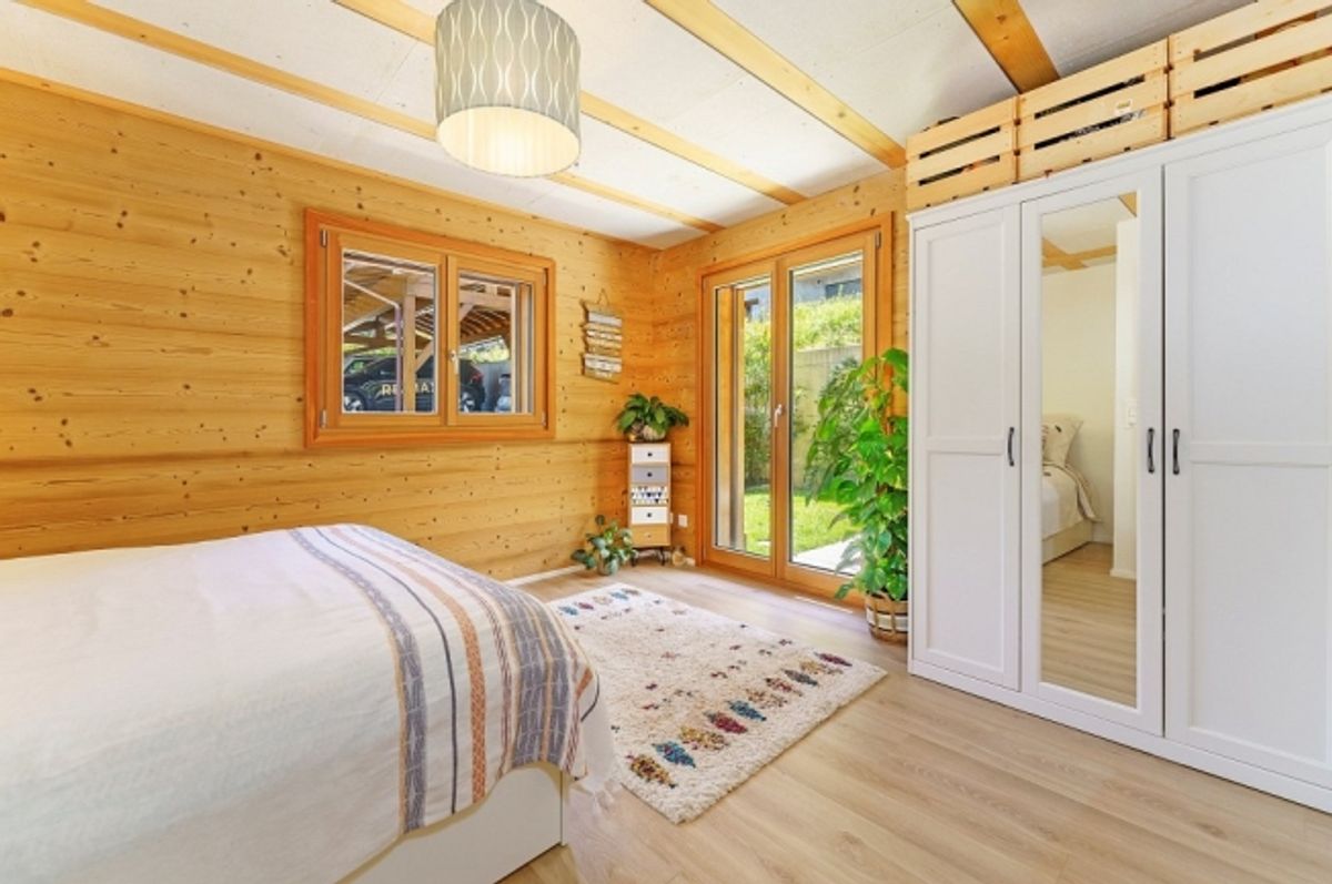 Eine 4,5-Zimmer-Wohnung, in der sich das Innere natürlich nach außen erstreckt - 8