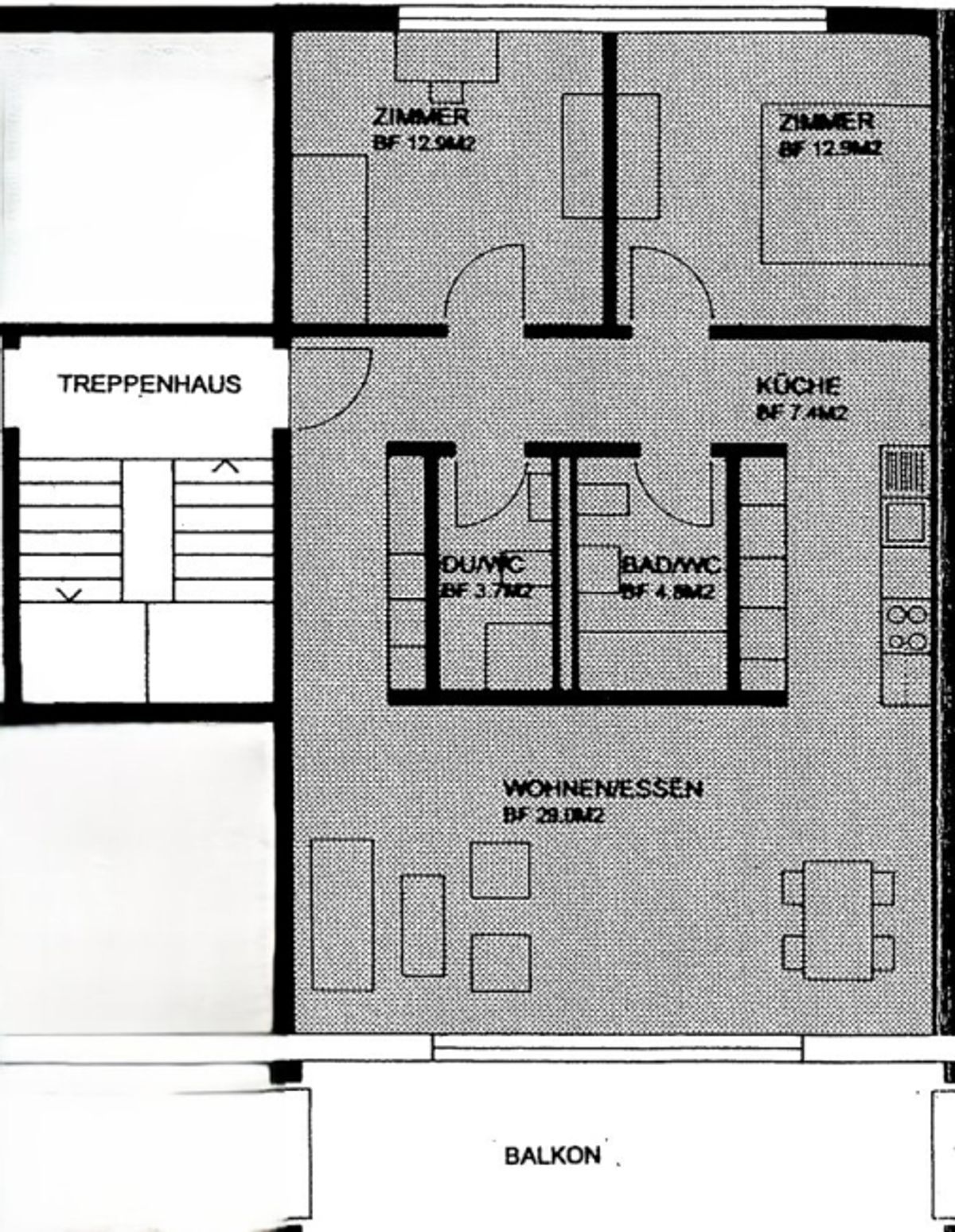 3.5 Zimmer-Wohnung an schöner Lage - 8