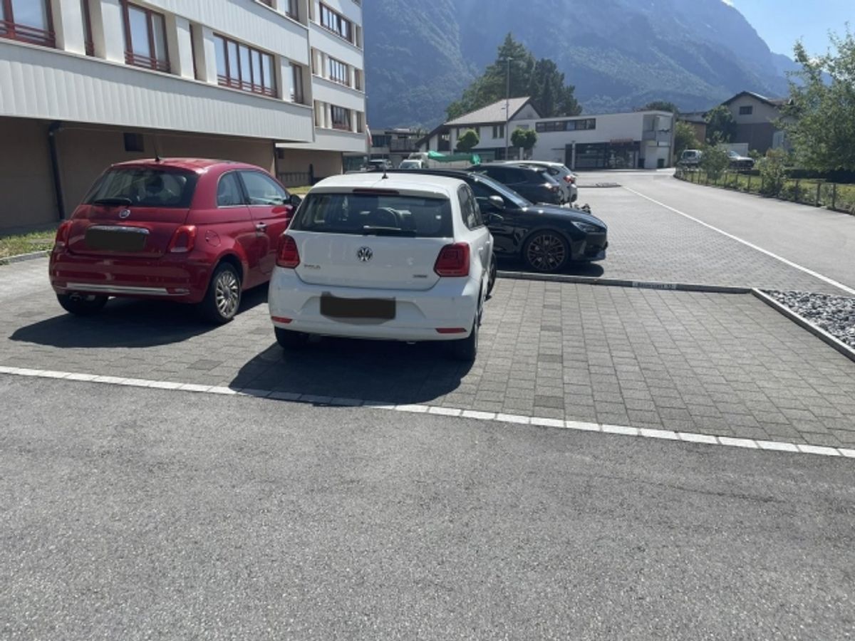 Aussenparkplatz in Trübbach zu vermieten - 1