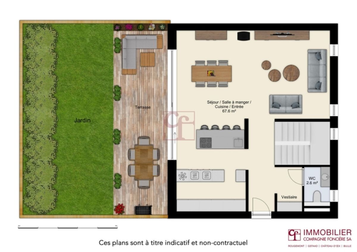 Wunderschöne neue, moderne Villa mit 3,5 Quadratfuß auf dem Land (~136 m²) - 7