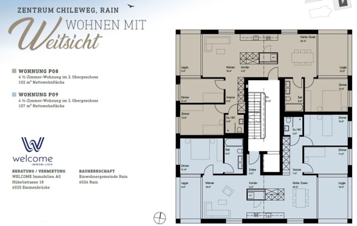 Komfortables Wohnen im Grünen – ideale 4.5-Zimmerwohnung - 10