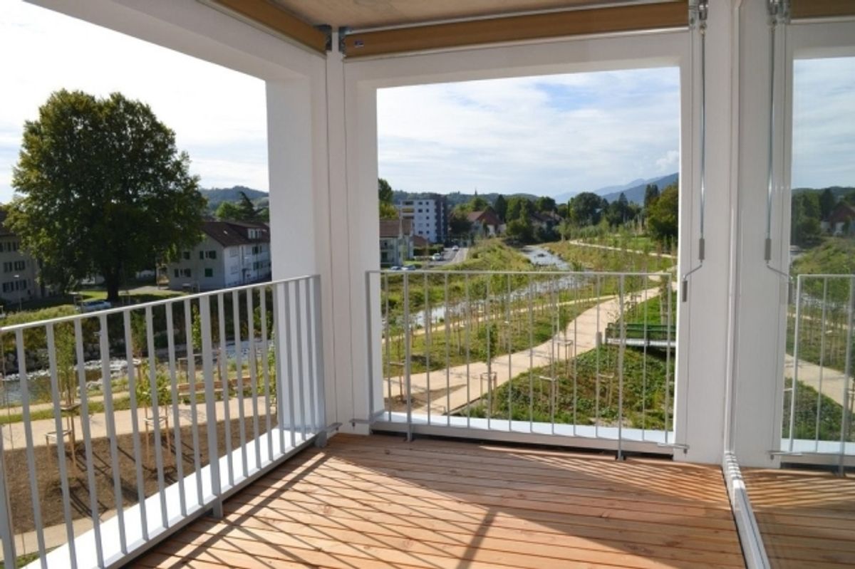Moderne Wohnung im 5. Stock mit Sicht auf die Schüssinsel - 0