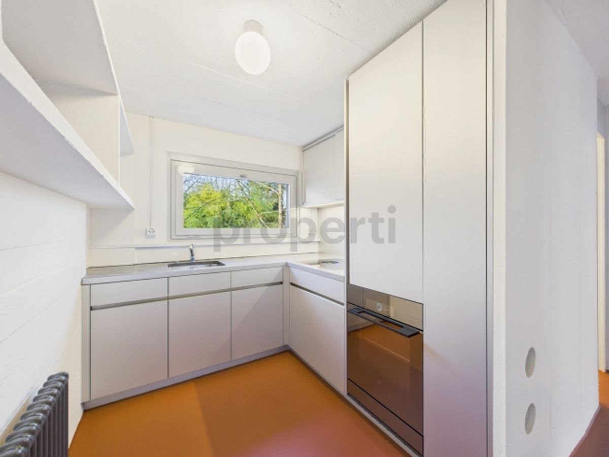 Wohnen in einer Ikone der Schweizer ArchitekturEinzigartige Maisonettewohnung im denkmalgeschützten Atelier-5-Ensemble in Flamatt - 3
