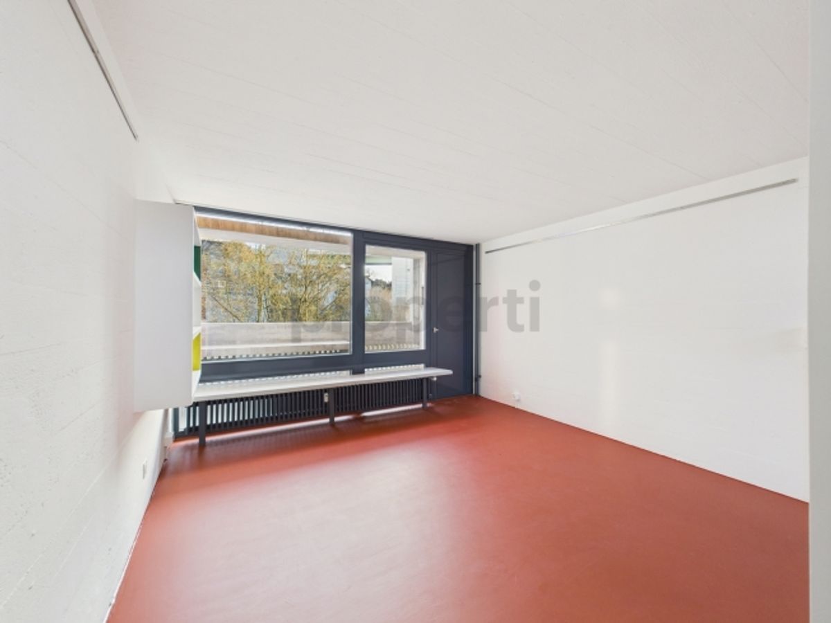 Wohnen in einer Ikone der Schweizer ArchitekturEinzigartige Maisonettewohnung im denkmalgeschützten Atelier-5-Ensemble in Flamatt - 4
