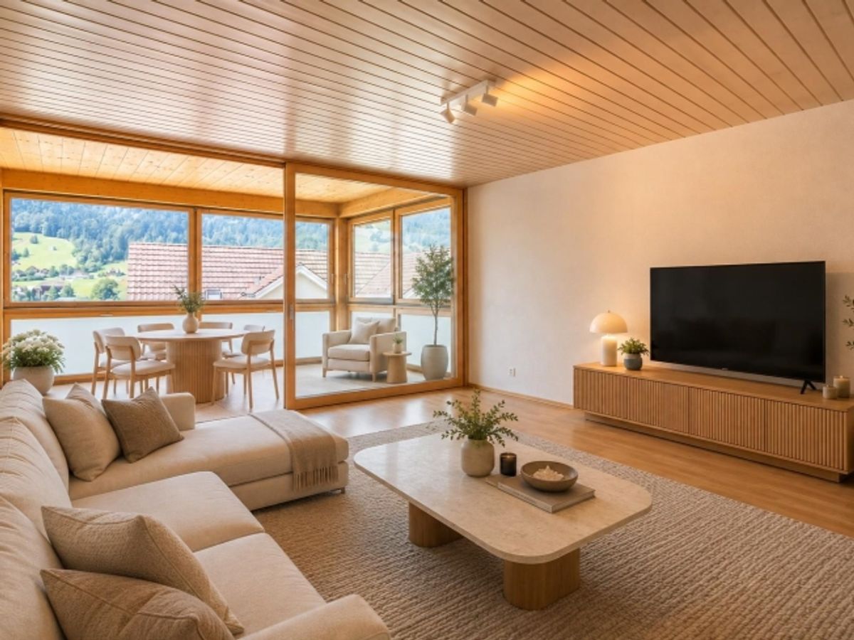Moderne 4.5-Zi. Wohnung mit sonnigem Wintergarten - 2