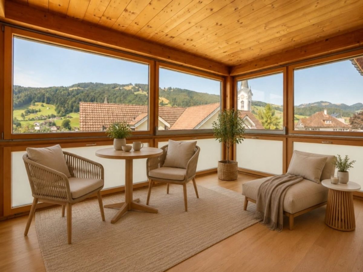Moderne 4.5-Zi. Wohnung mit sonnigem Wintergarten - 3