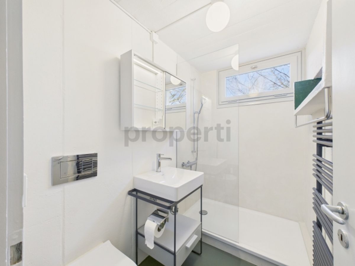 Wohnen in einer Ikone der Schweizer ArchitekturEinzigartige Maisonettewohnung im denkmalgeschützten Atelier-5-Ensemble in Flamatt - 9