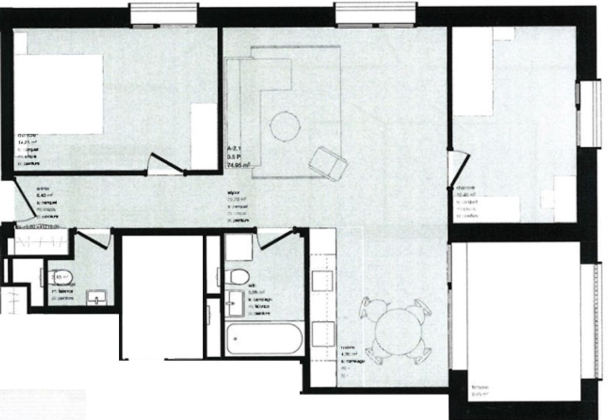 Langzeitmiete Neue Wohnung im Herzen des Dorfes Montana - 0