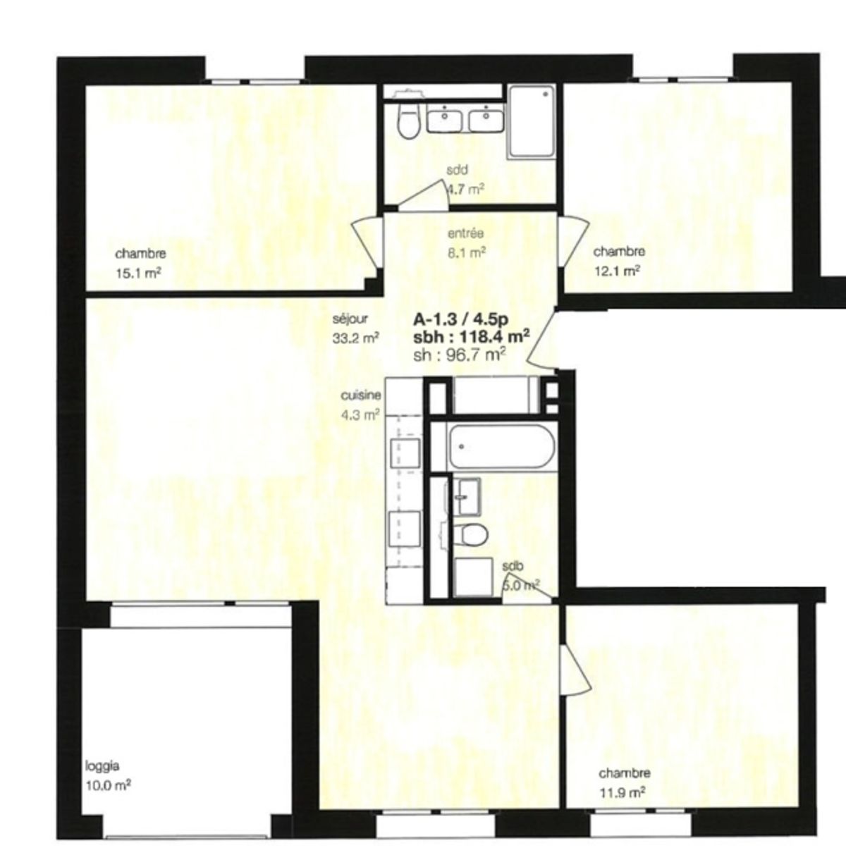 Langzeitmiete Neue Wohnung im Herzen des Dorfes Montana - 1
