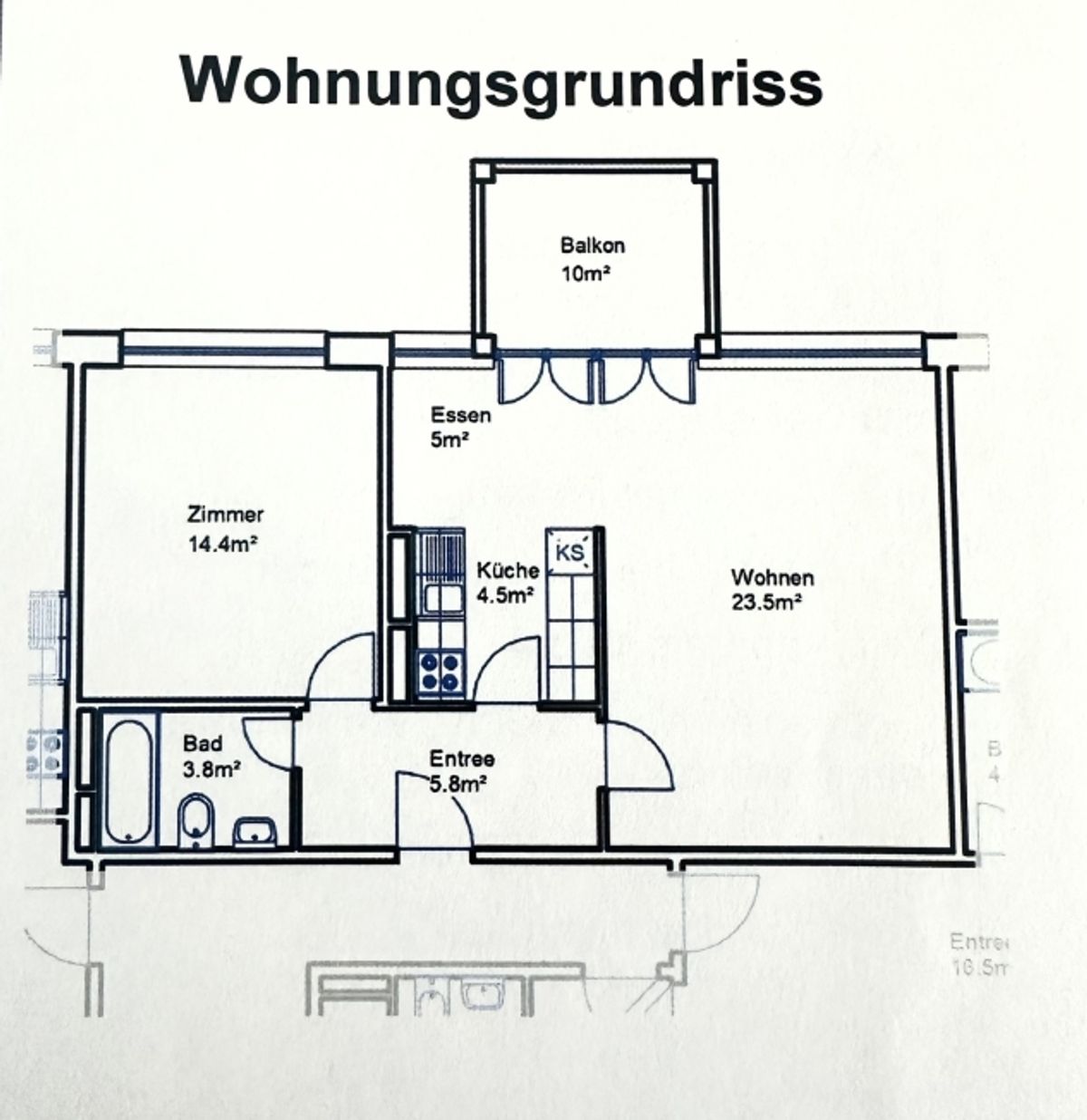 2½ ZI-WOHNUNG IN FÄLLANDEN (ZH), MÖBLIERT, TEMPORÄR - 9