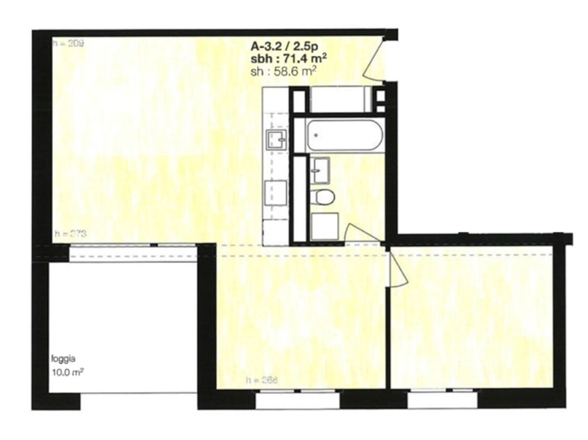 Langzeitmiete Neue Wohnung im Herzen des Dorfes Montana - 0