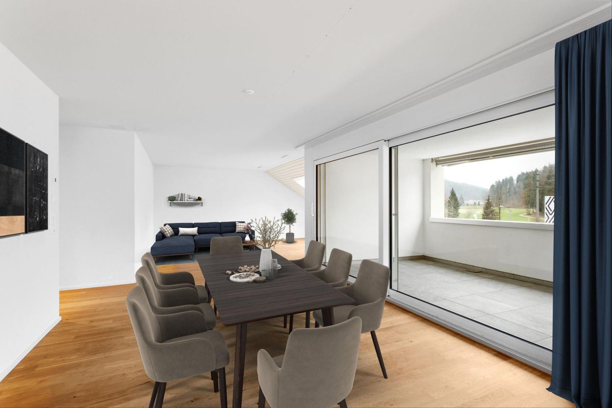 Ein Zuhause voller Freiraum: Moderne 5.5-Zimmer-Dachmaisonette - 1