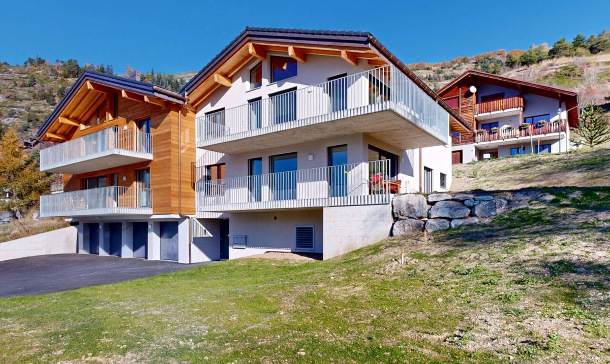 Neues Apartment mit Panoramablick, 5 Minuten von Leuk - 2