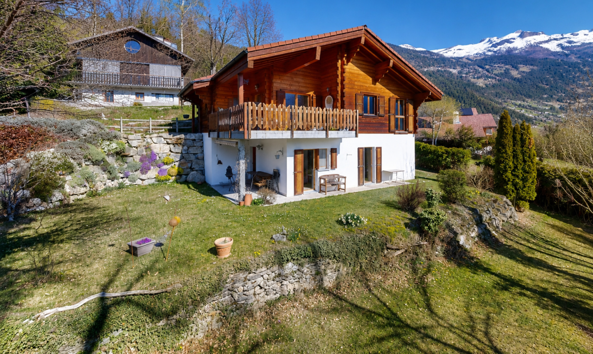 Chalet zu verkaufen – Mollens (VS), nahe Crans-Montana - 0