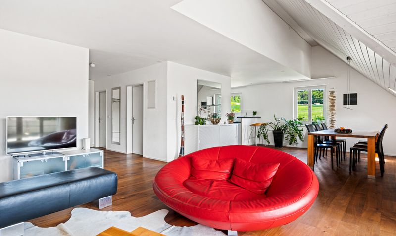 Helle 5.5-Zimmer-Dach-Maisonette-Wohnung mit Ausblick - 8