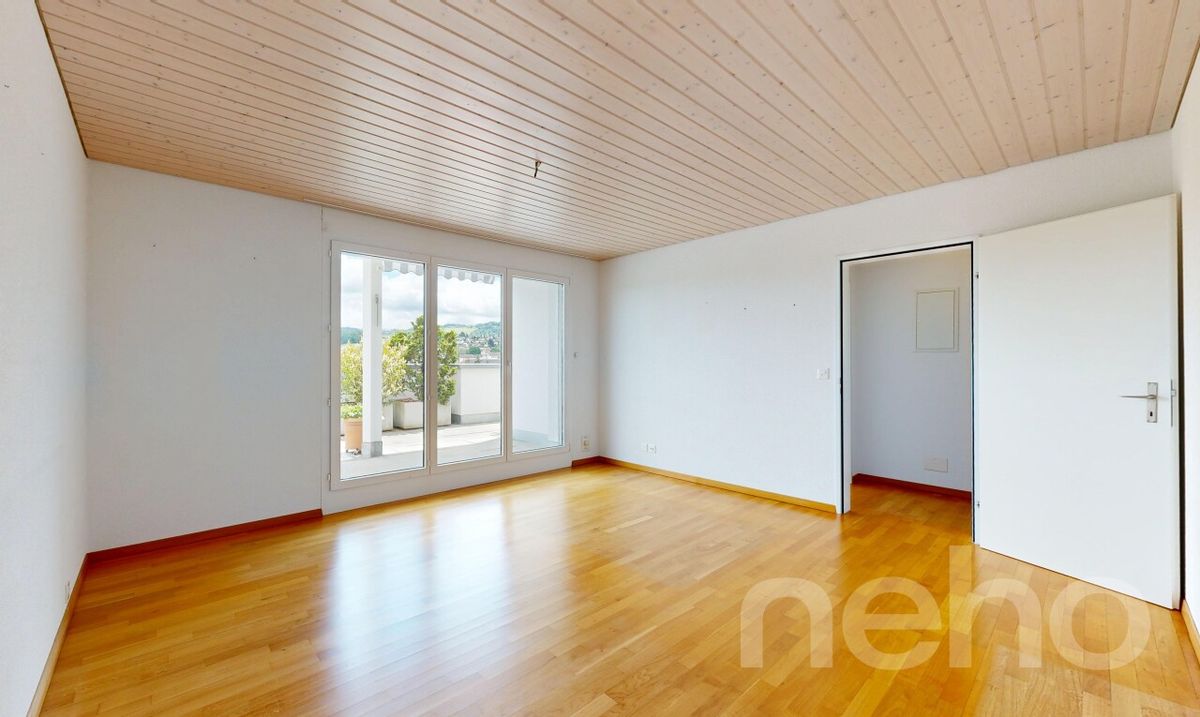 Ein Wohntraum auf einer Ebene: Attika mit Lift in die Wohnung - 9
