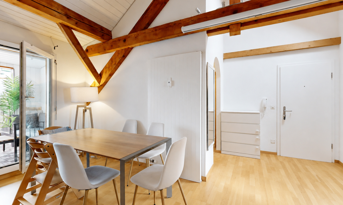 Charmante 3.5-Zimmer-Dachwohnung mit Balkon an ruhiger Lage in Basel - 4