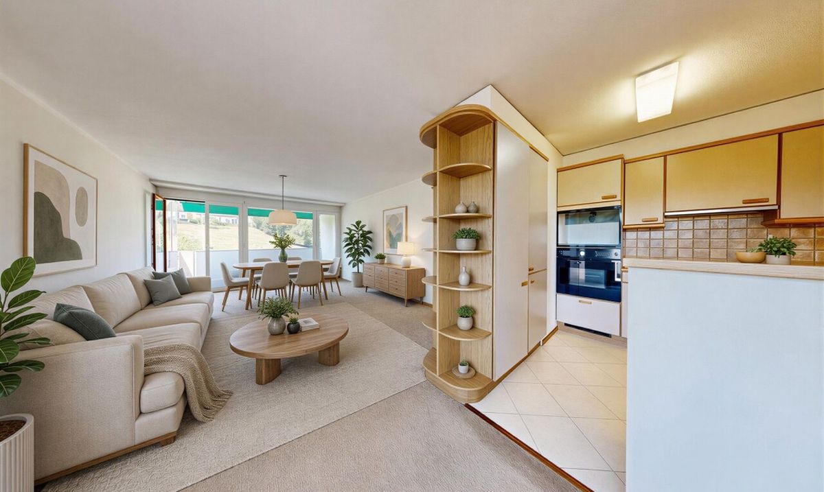3.5-Zimmer-Wohnung in Dietikon mit Fernsicht und Potenzial - 0