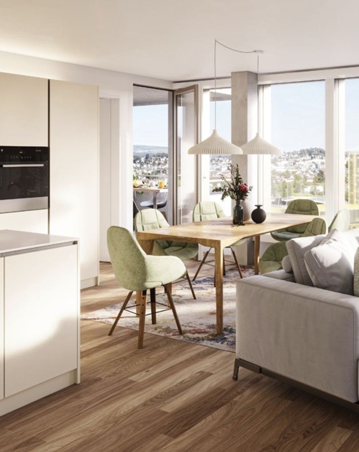 Ihr Logenplatz über Kriens - Moderne 3.5-Zimmer-Wohnung im Pilatus Tower - 3