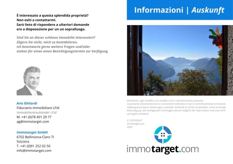 3.5 locali moderno e luminoso con loggia a Claro - 11