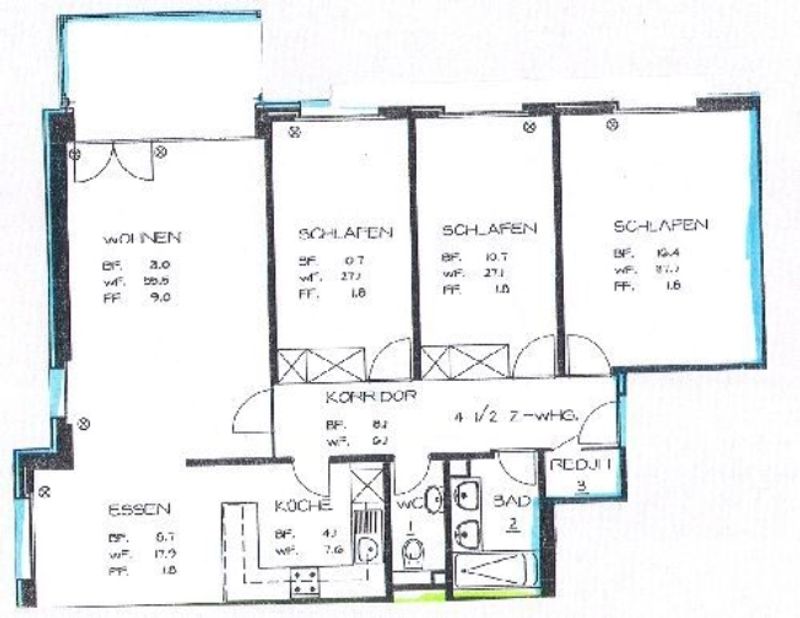 Gemütliche Wohnung mit grosszügigem Grundriss - 7