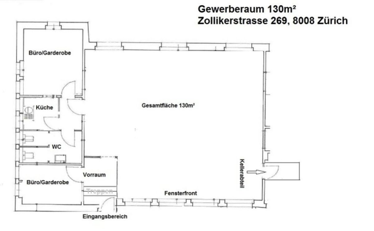 Gewerberaum in Zürich Seefeld - befristet bis 30.09.2027 - 11