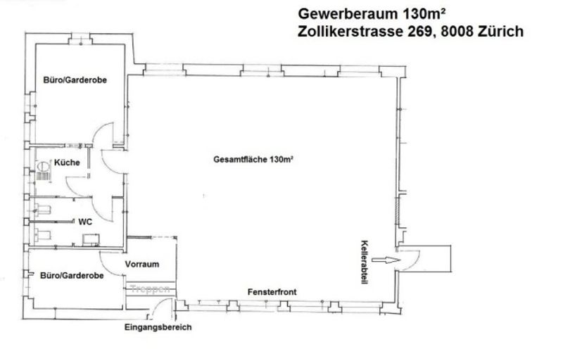 Gewerberaum in Zürich Seefeld - befristet bis 30.09.2027 - 12