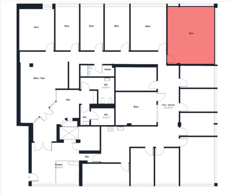 Büroräumlichkeit zu vermieten in Baar - 2