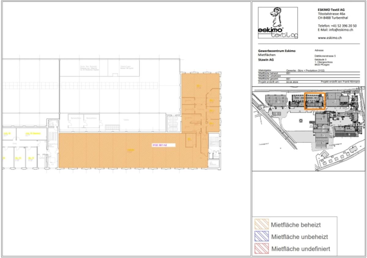 908 m² Büro / Produktion mit Lagerfläche an exzellenter Lage - 14
