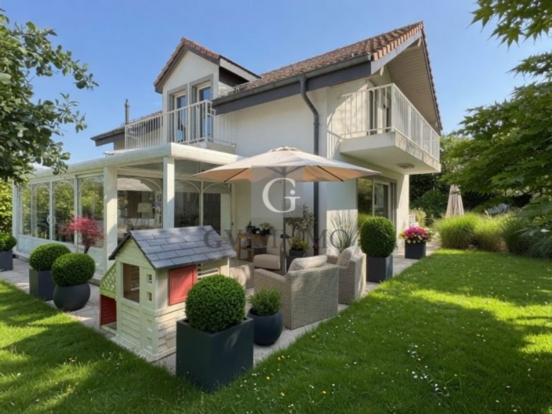 Elegante renovierte Villa mit Garten im Herzen von Vésenaz - 15