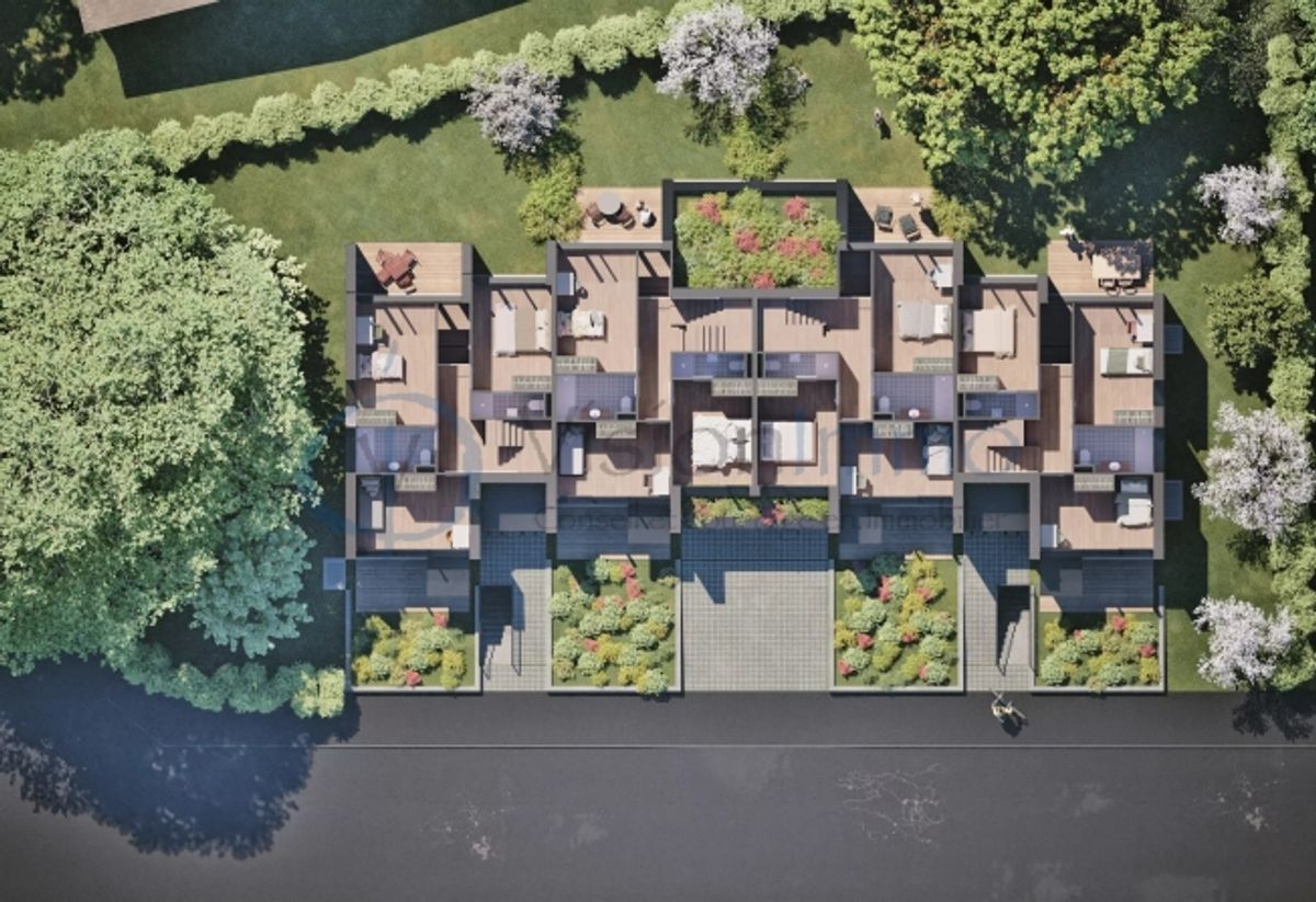 Vessy – Zeitgenössisches Stadthaus mit Garten und Dach - 6