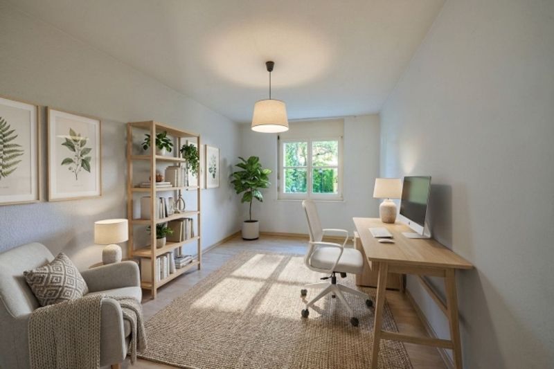 Attraktive Gartenwohnung mit Cheminée und privatem Gartenanteil - 10