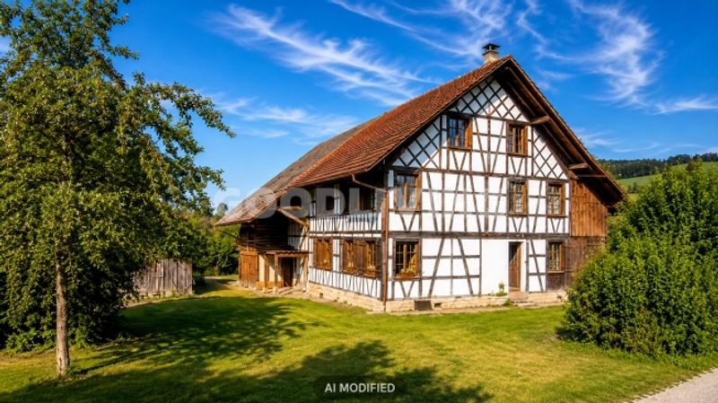 Historisches Bauernhaus mit grosszügigem Grundstück und Potenzial für sechs Wohnungen - 1