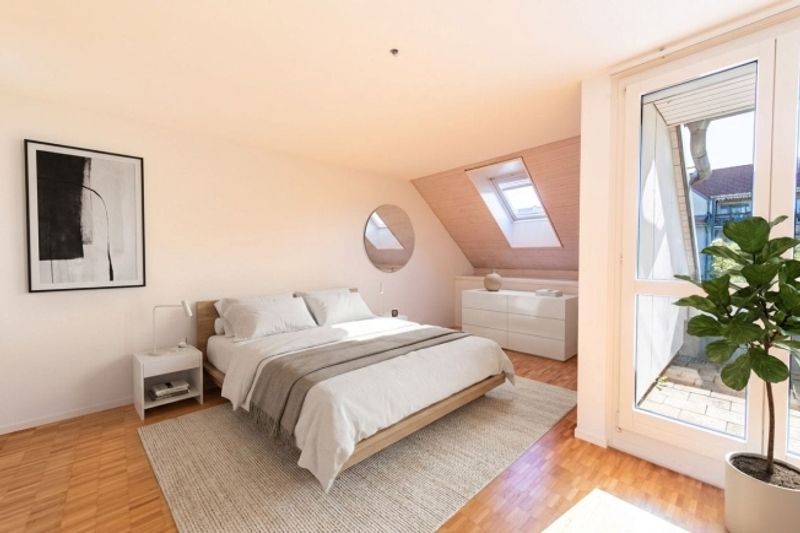 Duplex-Highlight mit Waschturm, Réduit & Cheminée - 5