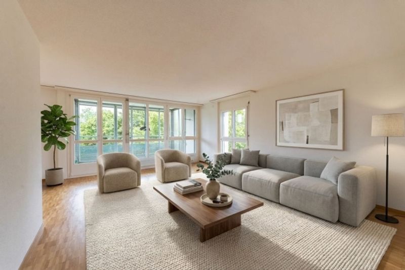 Sicher investieren & schön wohnen - 3.5 Zimmer im Grünen - 3