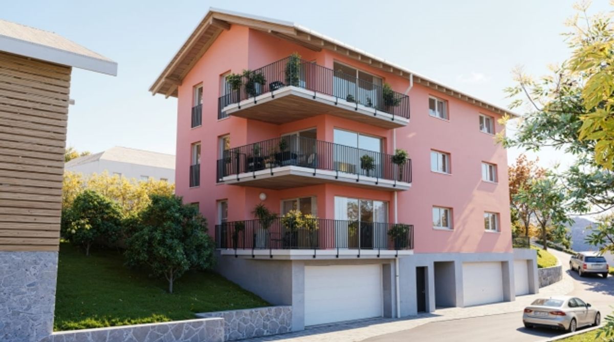 3.5-Zi-Wohnung mit sonnigem Balkon in Churwalden kaufen - 0