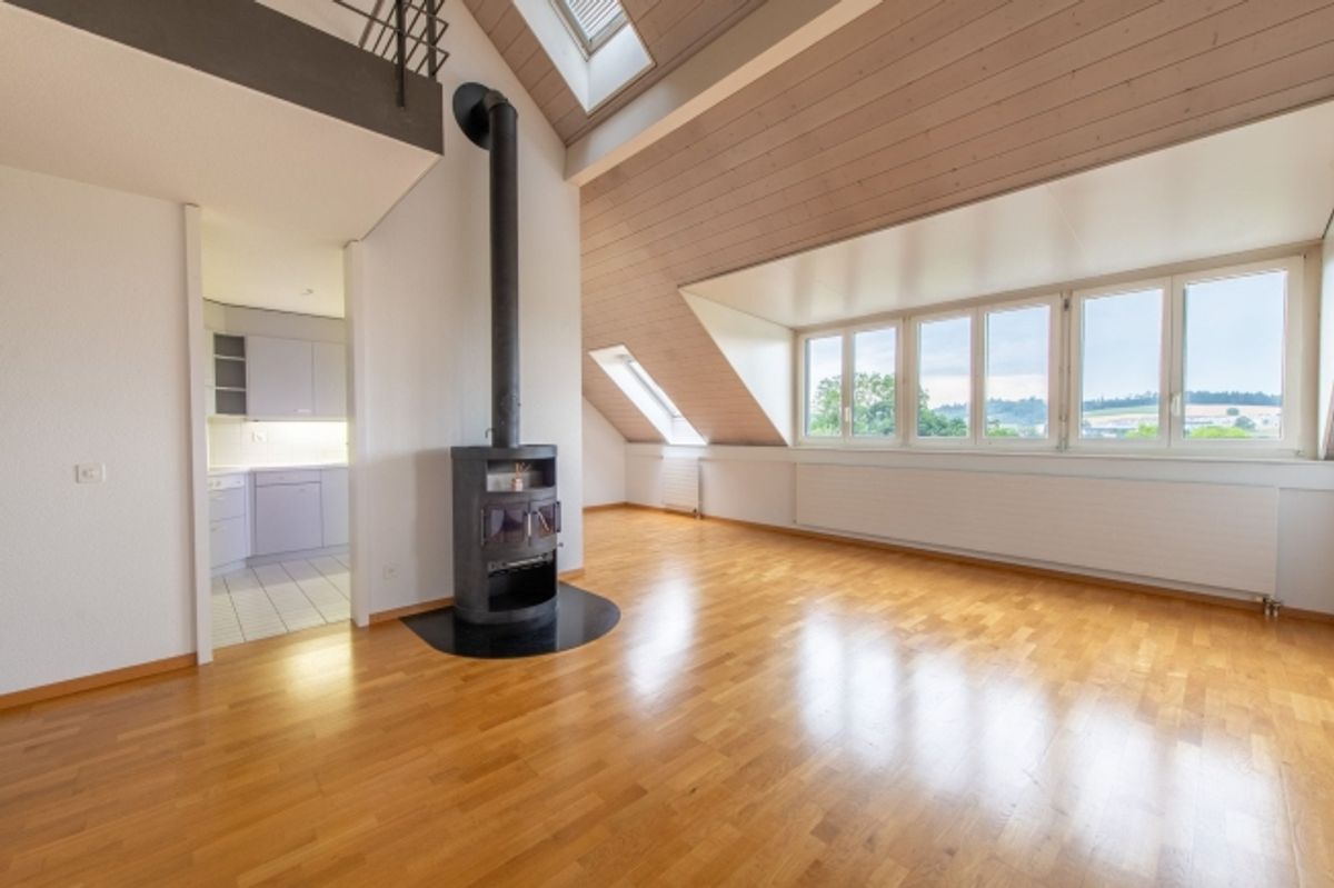 Duplexwohnung mit gemütlichem Cheminée & eigener Waschmaschine - 1