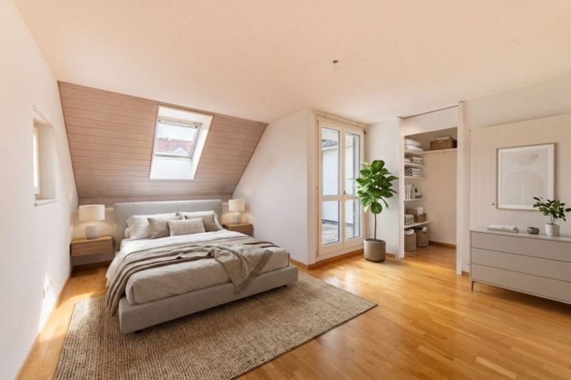 Duplexwohnung mit gemütlichem Cheminée & eigener Waschmaschine - 5